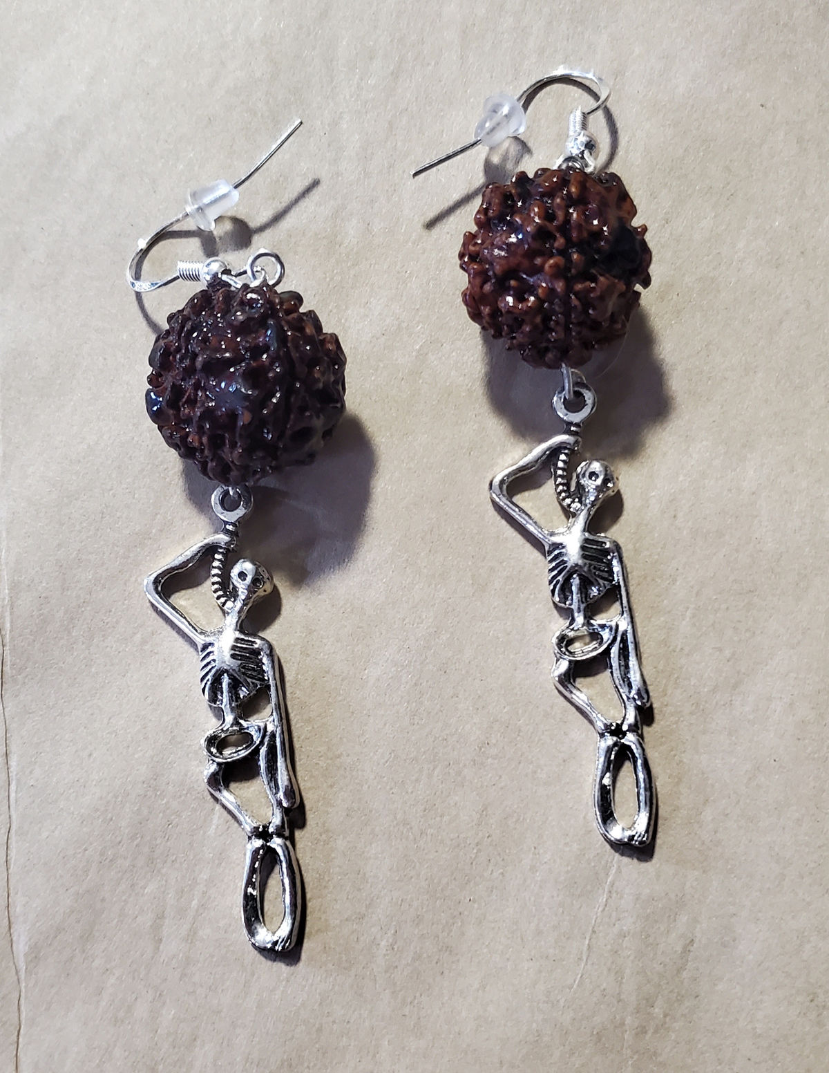 Big Brain Skulls 925 Sterling Silver