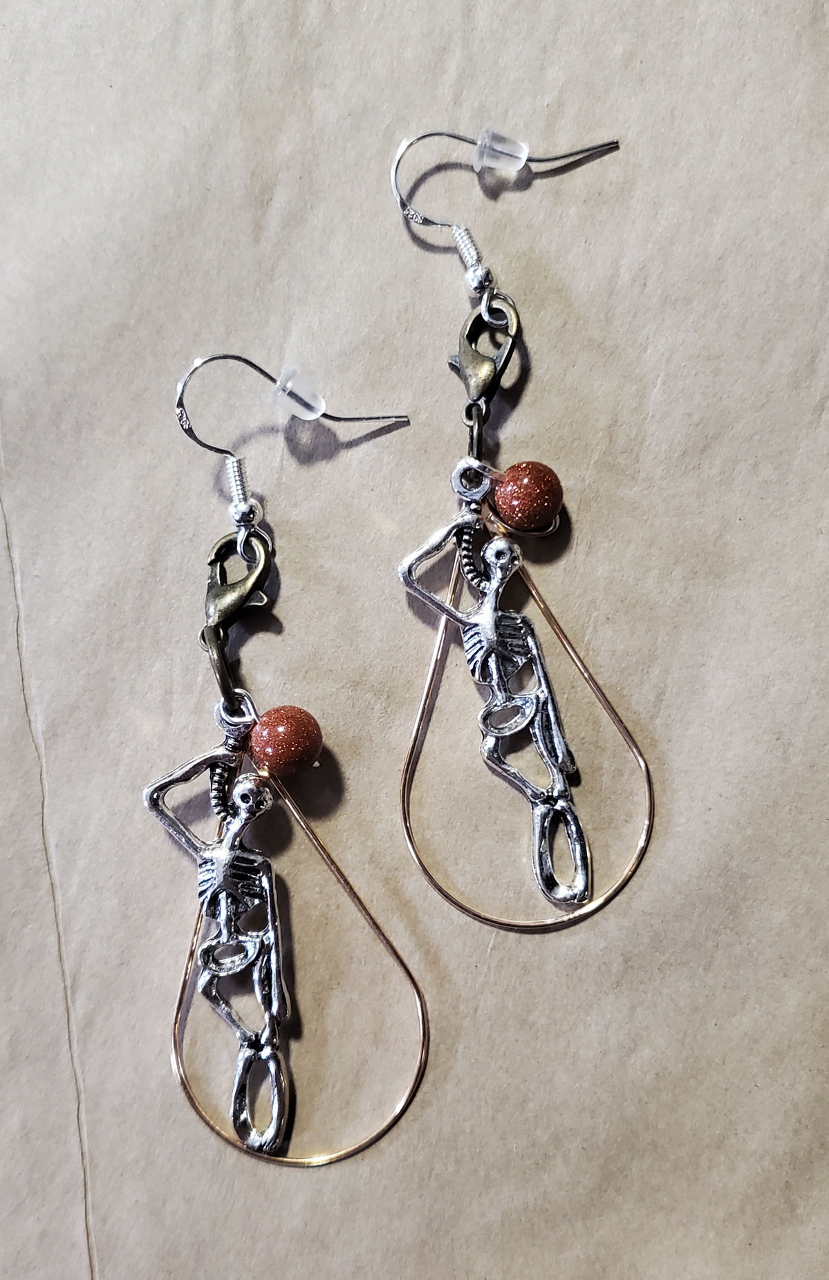 Sandstone Skulls 925 Sterling Silver