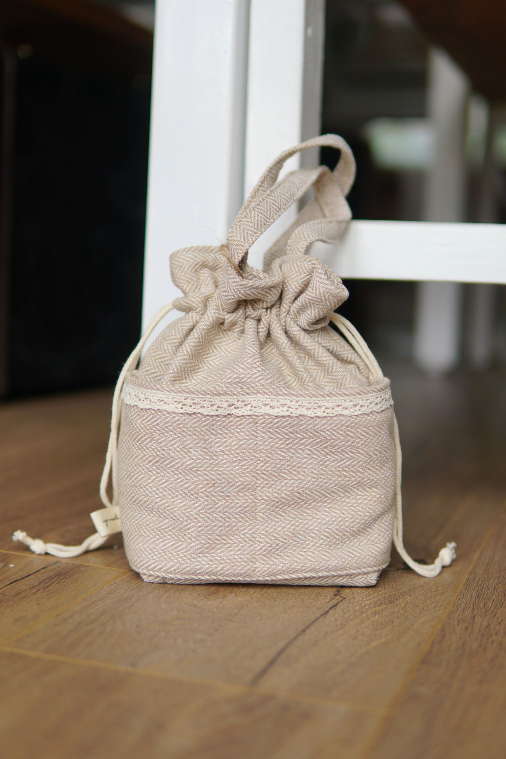 Beige Pocket Bag
