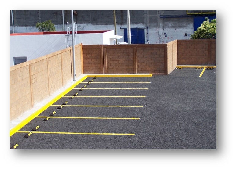 Tope de estacionamiento Home Park It