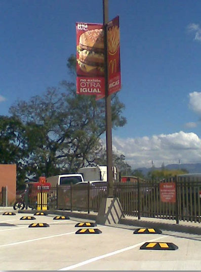 Tope de estacionamiento Home Park It