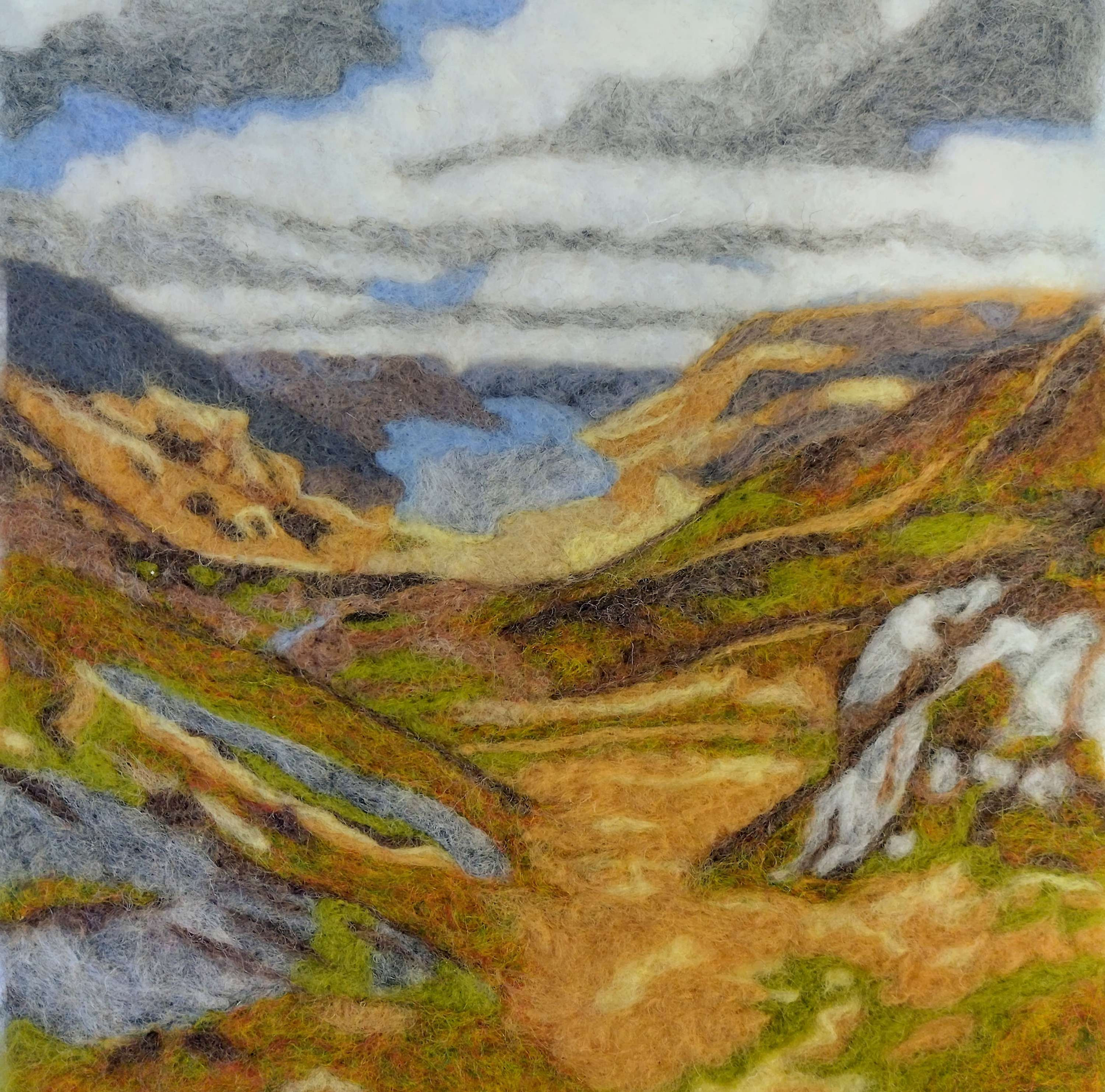 Scottish Highlands - Large Flat Felting Kits