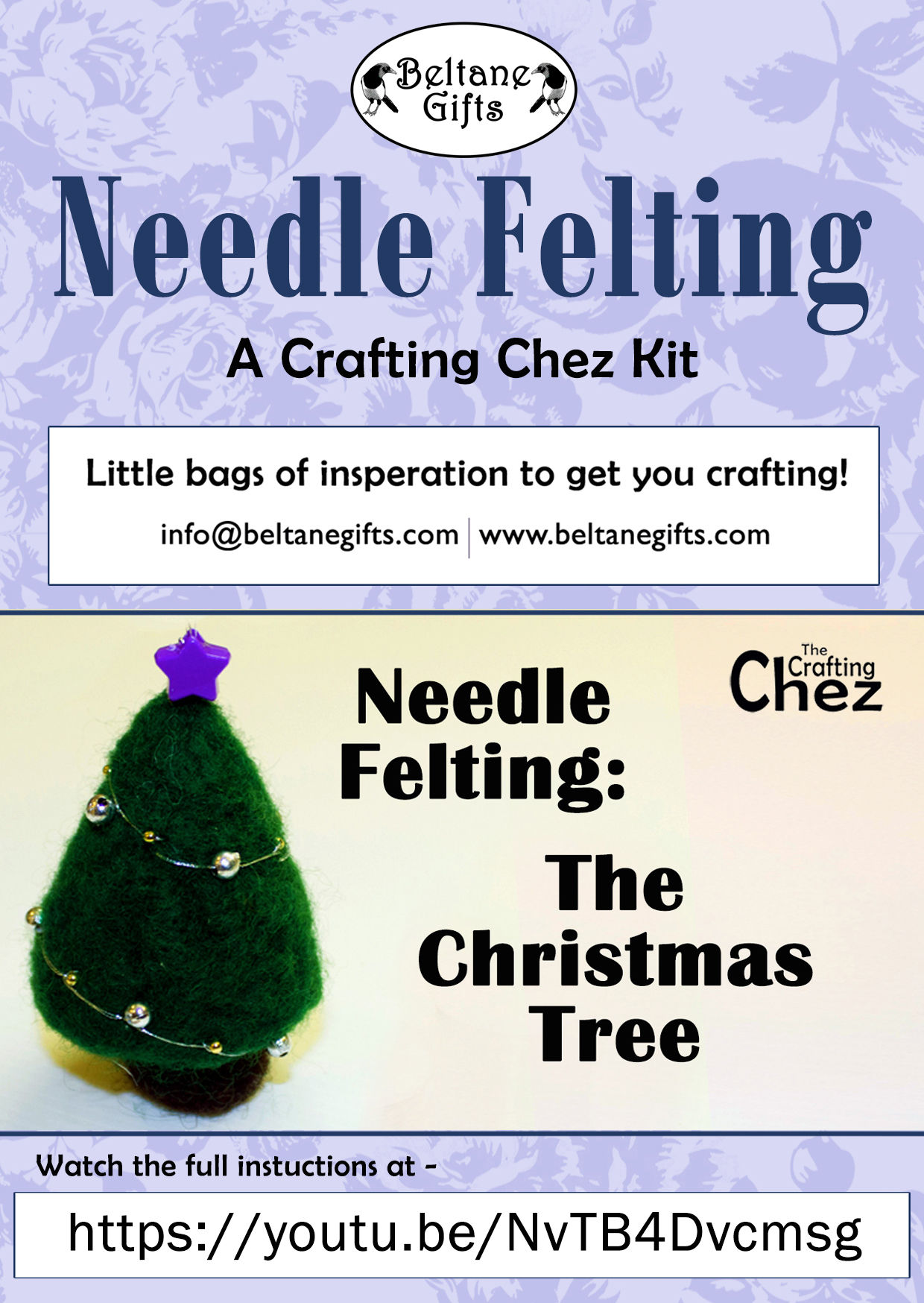 The Christmas Tree (Needle Felting Kit)