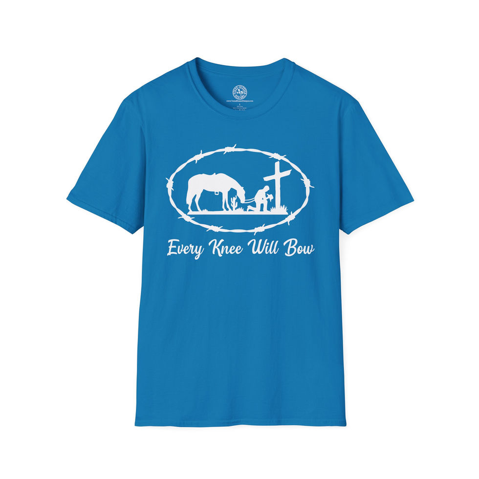 Every Knee Will Bow Cowboy T-Shirt