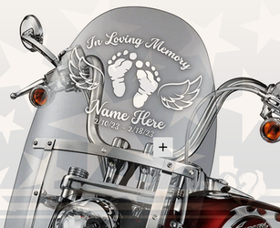 In Loving Memory Infant Baby Newborn Memorial Vinyl Decal