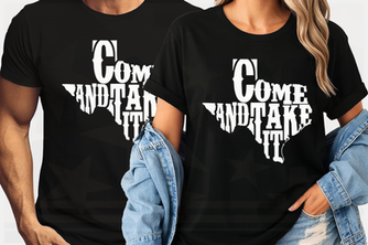 Come and take It Texas State Shirt