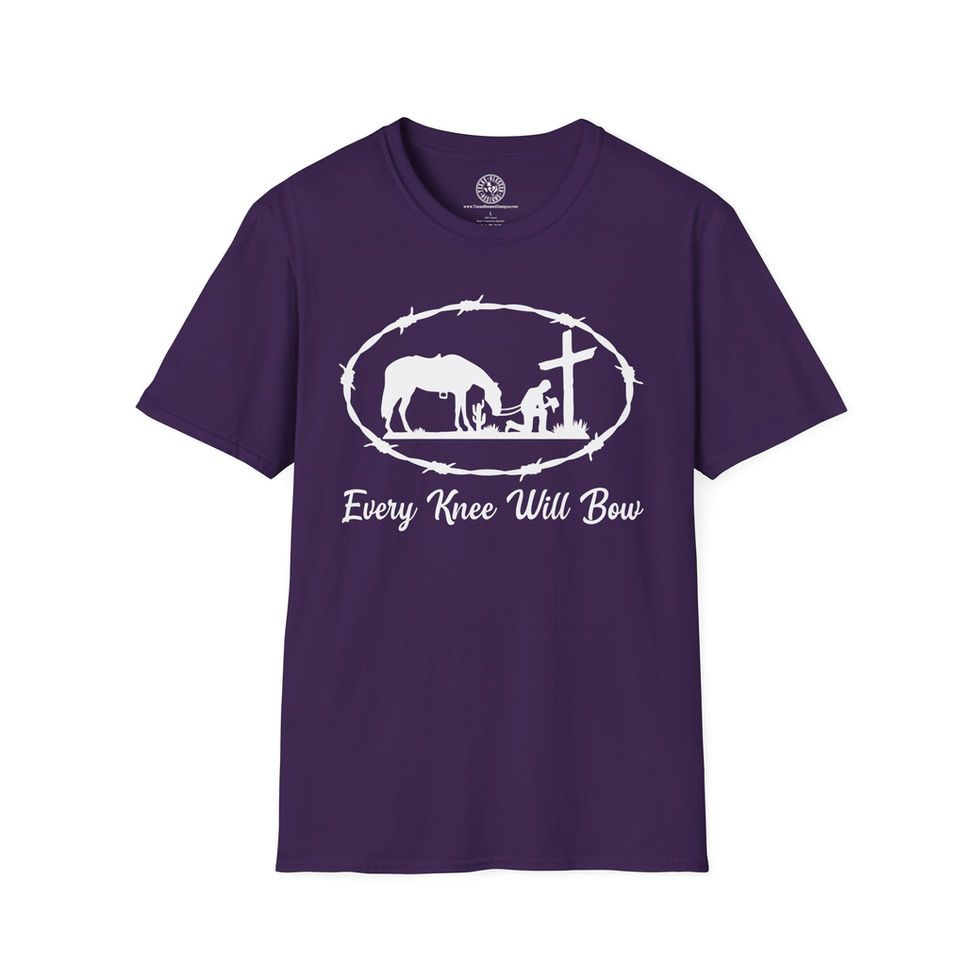 Every Knee Will Bow Cowboy T-Shirt