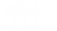 Glodean's signature in white