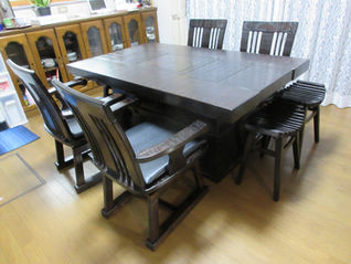 囲炉裏セットのお届け