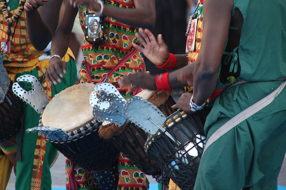 Kwanzaa African song, dance, and cuisine