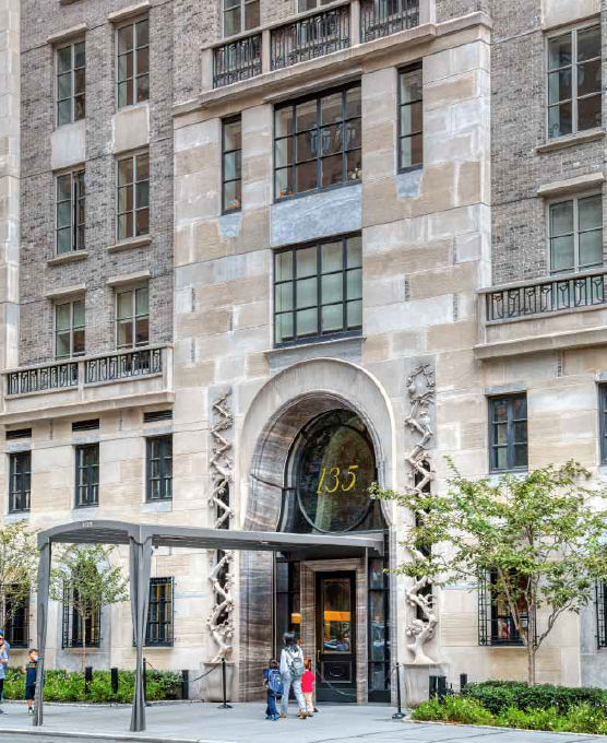 Exterior of 135 East 79th Street building in New York City by Kenneth G. Grant