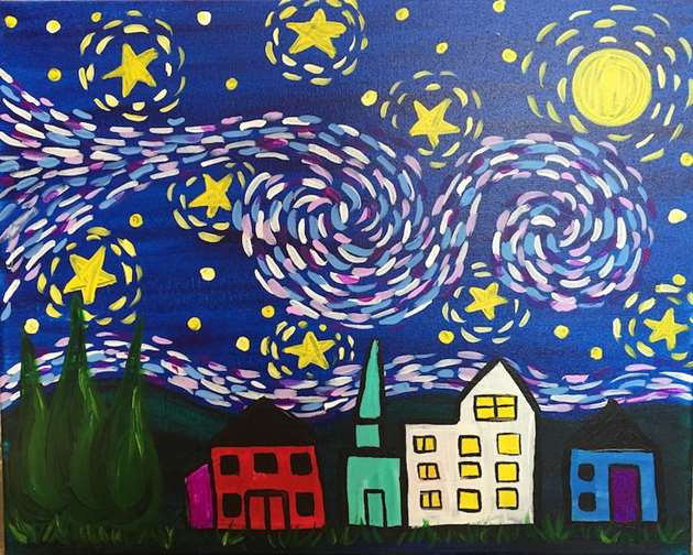 Van Gogh’s Starry Night: Kids’ Edition - Stamford - Connecticut