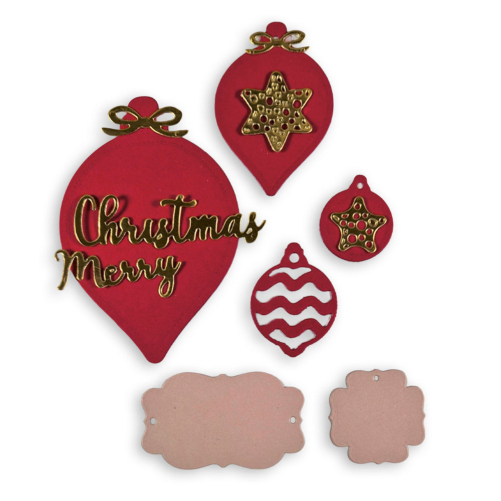 STAMPERIA TROQUEL A6 - MERRY CHRISTMAS