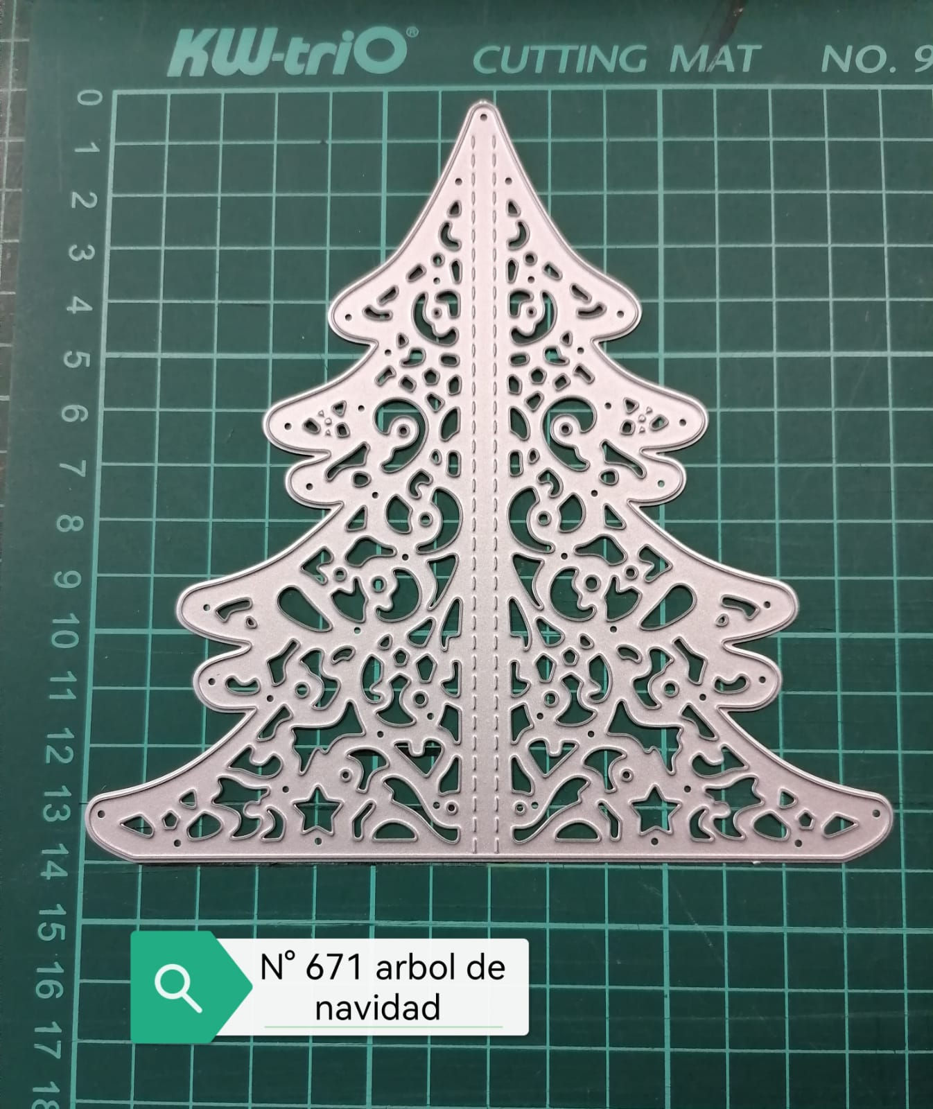 TROQUEL Nº 671 ÁRBOL DE NAVIDAD