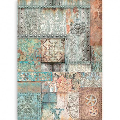 STAMPERIA ACETATO IMPRESO A4 LADY CHAPAS