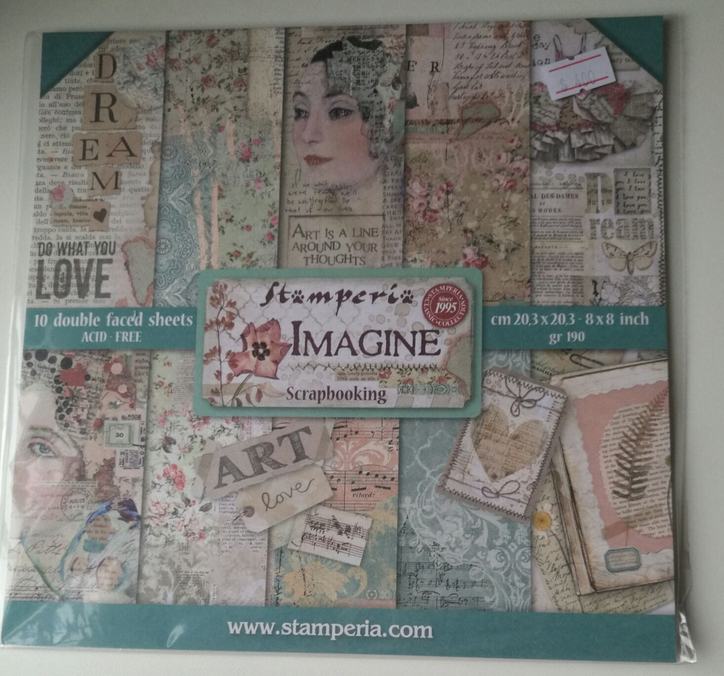 STAMPERIA 8 X 8 IMAGINE