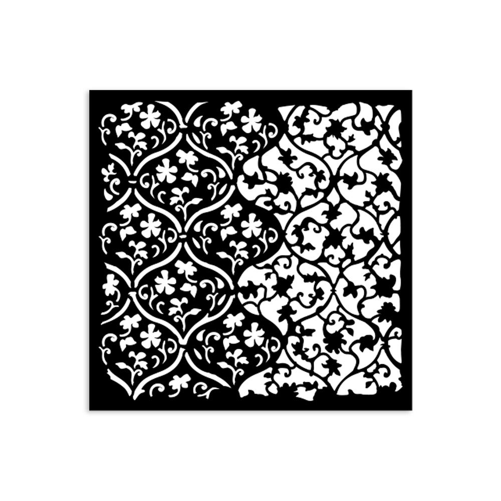 STAMPERIA STENCIL CM 12X12 TAPPEZZERIA