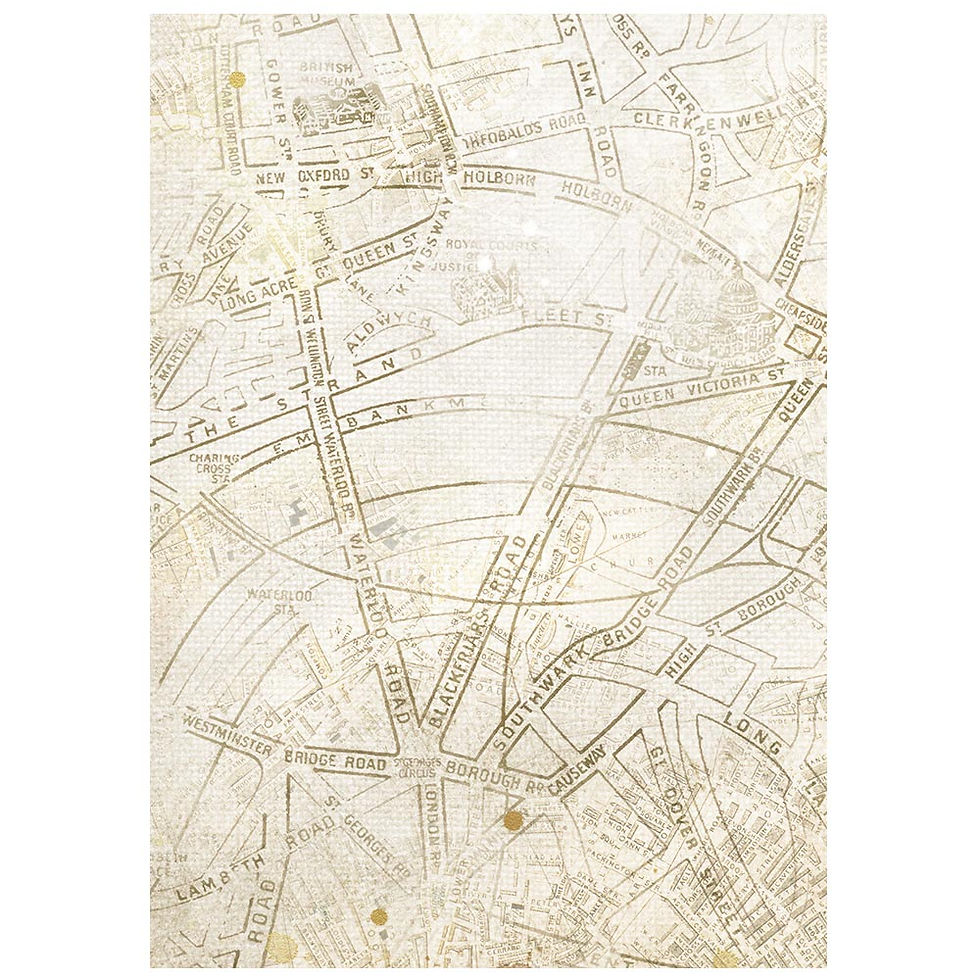 Miniatura: STAMPERIA SELECCION 8 PAPEL DE ARROZ A6 BACKGROUNDS OUR WAY