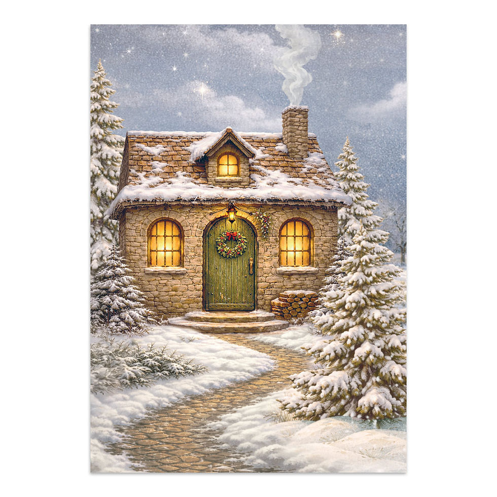 Miniatura: STAMPERIA JUNK JOURNAL FOCUS POINTS A5 - SILENT NIGHT