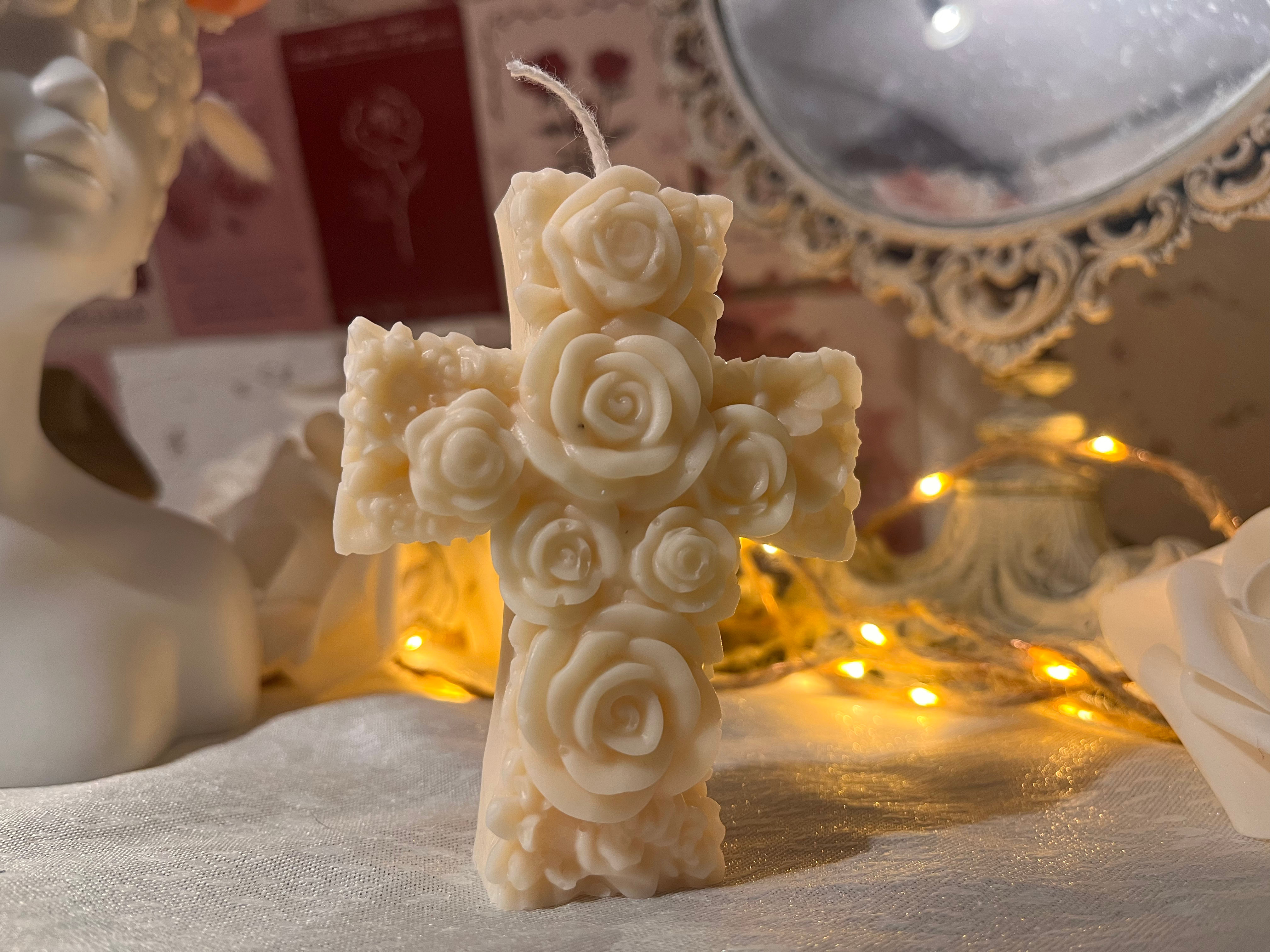 Croix en fleurs 