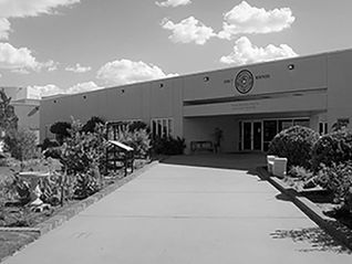 Picture of the front of Montford Prison in Lubbock, Texas