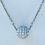 Thumbnail: Diamond cage necklace with diamond ball inside