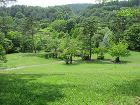盛岡市動物公園ZOOMO 周りを山に囲まれた里山環境