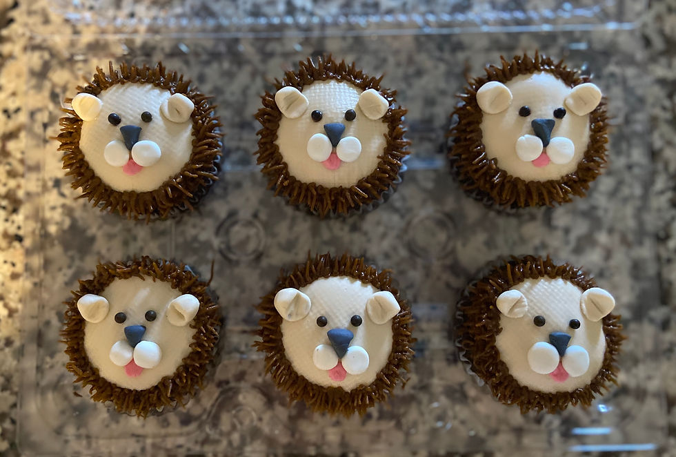 Lion heads