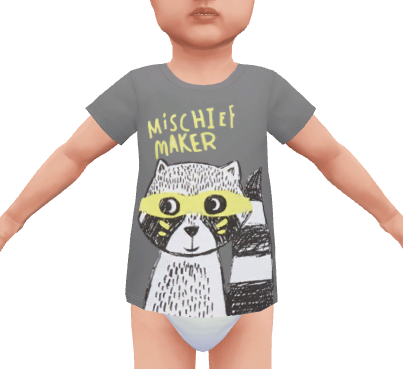 Thumbnail: Toddler Racoon Tee