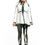 Thumbnail: White and green Jacket Front View