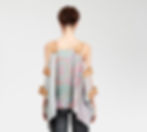 Shawl blouse tunic Back View