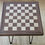 Thumbnail: Handcrafted Walnut and Ash Solid Wood Checkerboard Table