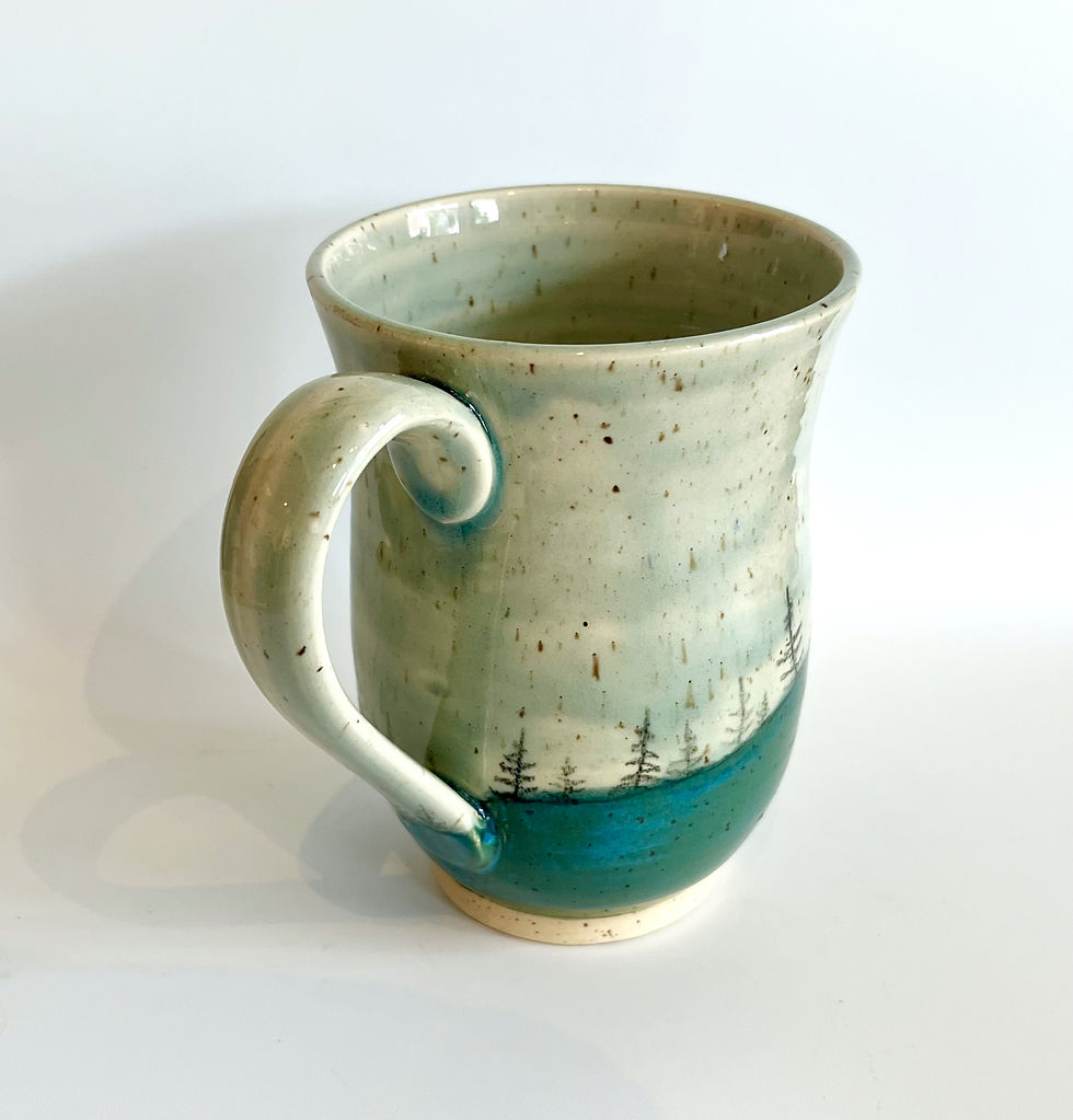 Thumbnail: Sky Landscape Mug (Teal)