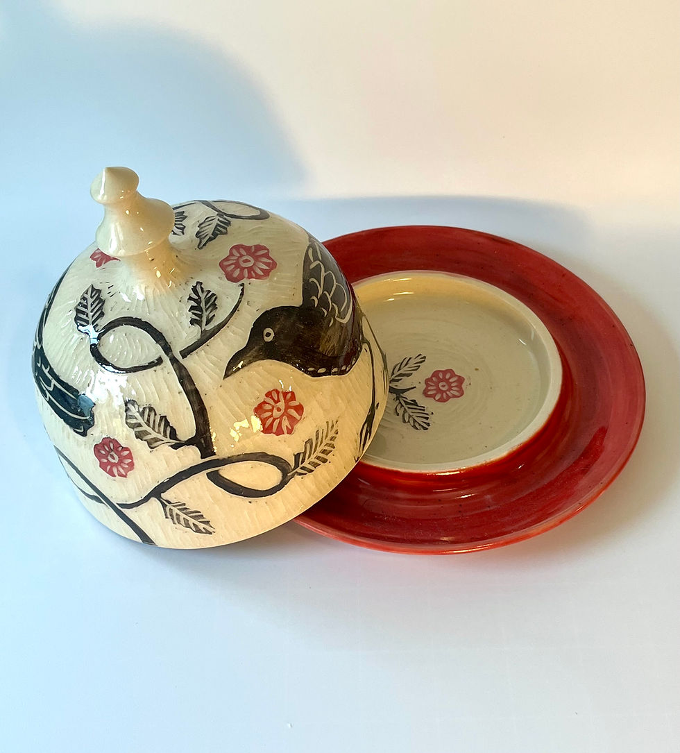 Thumbnail: Crow Butter Dish
