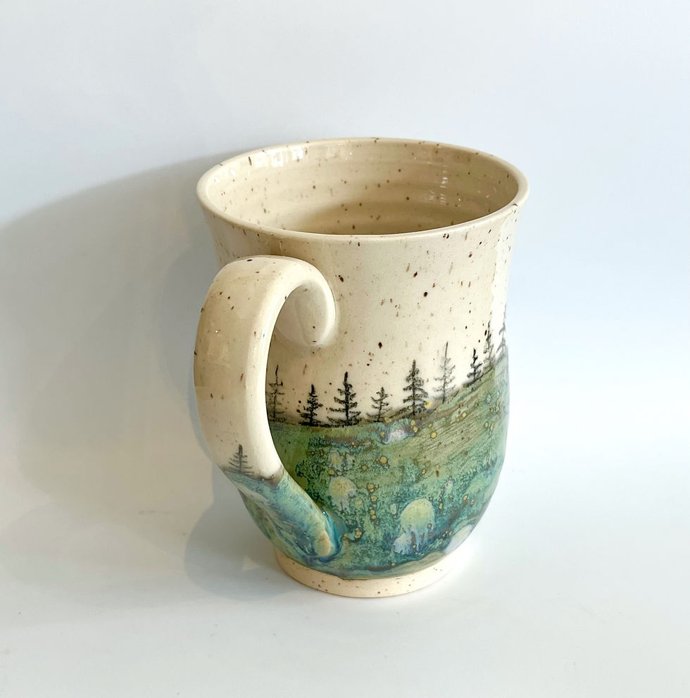 Thumbnail: Clear Skies Landscape Mug (Monet)