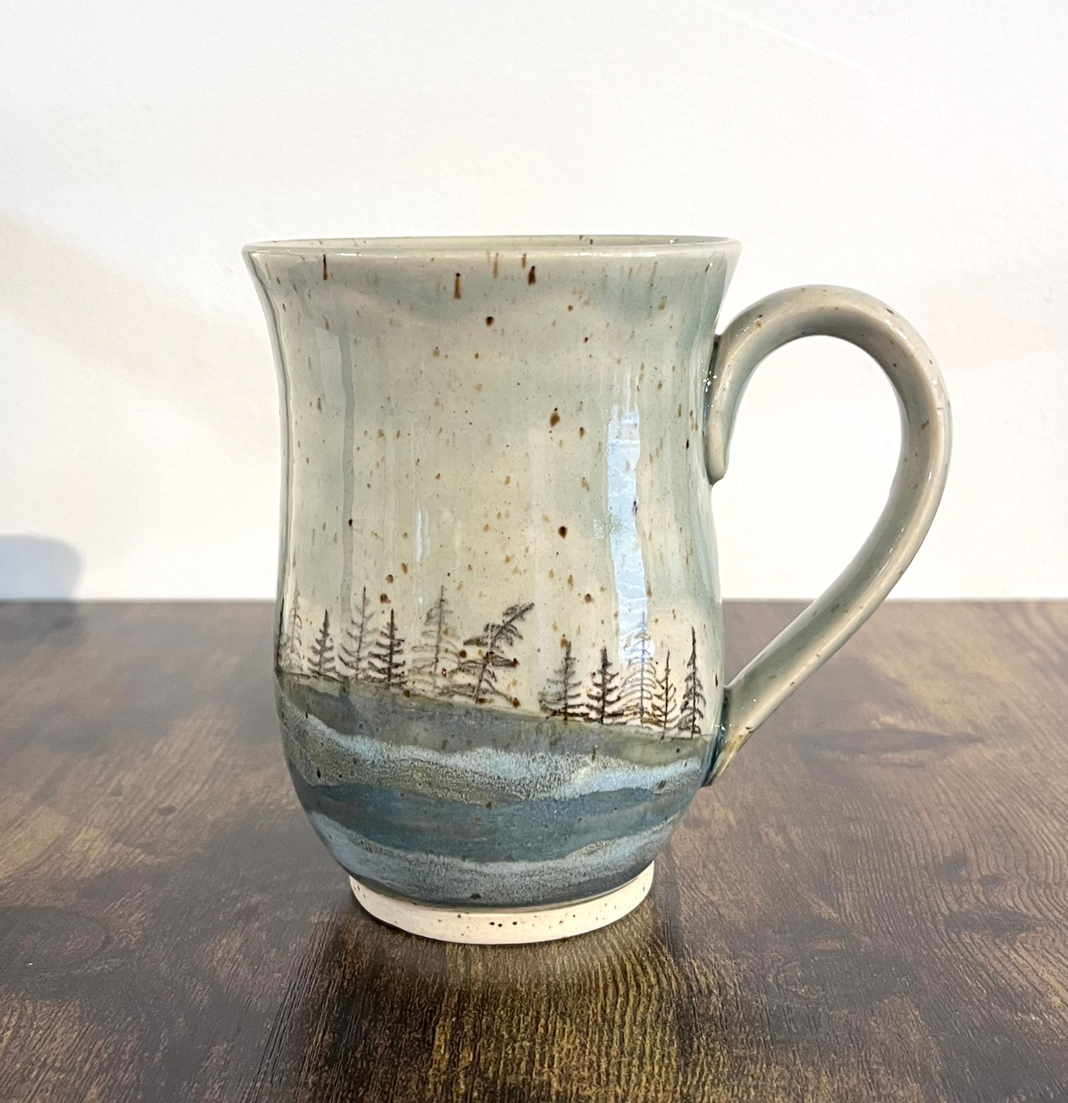 Sky Landscape Mug (Cobaltic Sea + White swirl)