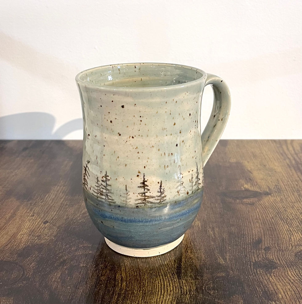 Thumbnail: Sky Landscape Mug (Cobaltic Sea)