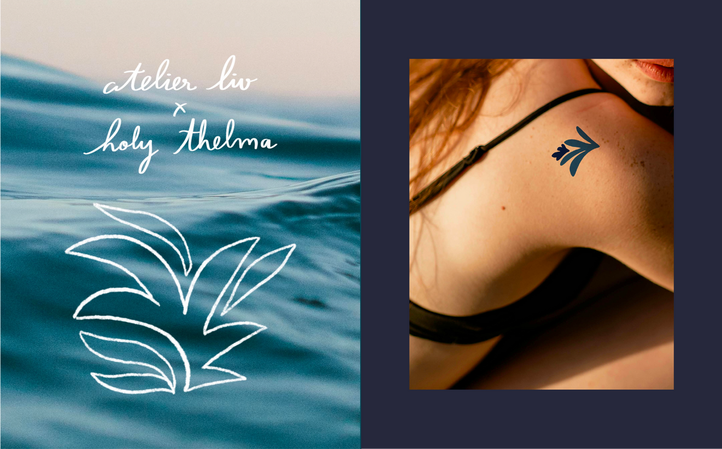 tatouage, rennes, Quimper, flashtattoo, tatouage couleur, illustratrice, herbier marin, Losquin, atelier liv