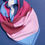 Miniature : Foulard illustré coloré et graphique d'inspiration florale