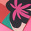 Miniature : Foulard coloré et graphique d'inspiration florale