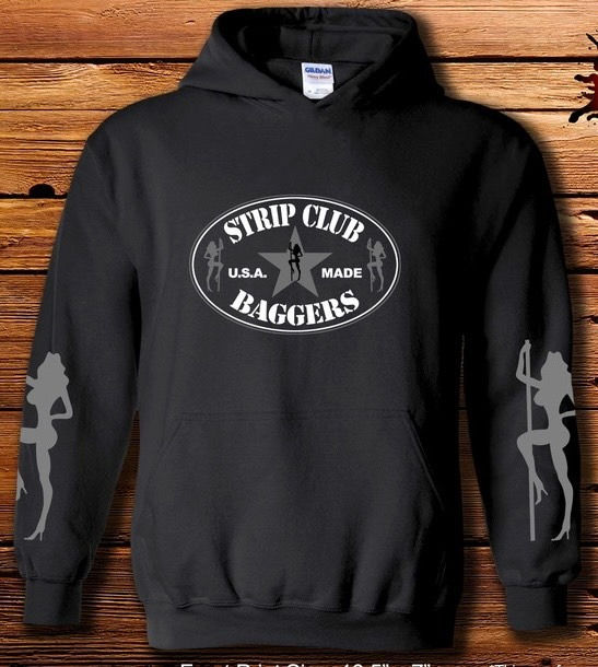 Thumbnail: MH-SCB Strip Club Baggers Pullover Hoodie NO ZIPPER