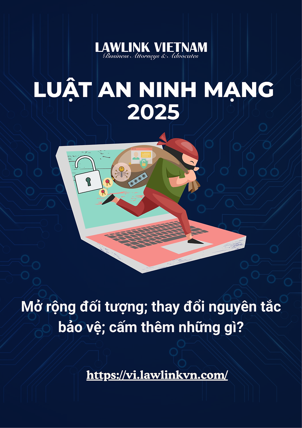 Luật An ninh mạng 2025: Mở Rộng Đối Tượng, Thay Đổi Nguyên Tắc Bảo Vệ, Cấm Thêm Những Gì?