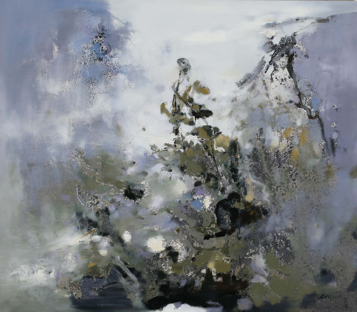 張成 無題2 150cmX170cm 油畫 2007