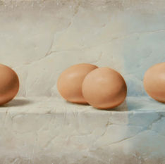 D Bivoy 蛋 20cmX40cm 油畫