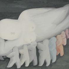 龐永杰 怡然 180cmX150cm 油畫 2007