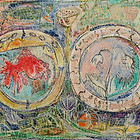 佐藤公聰 鑲嵌磁磚畫-魚缸 91cmX72.5cm 30F 油畫 1996.jpg