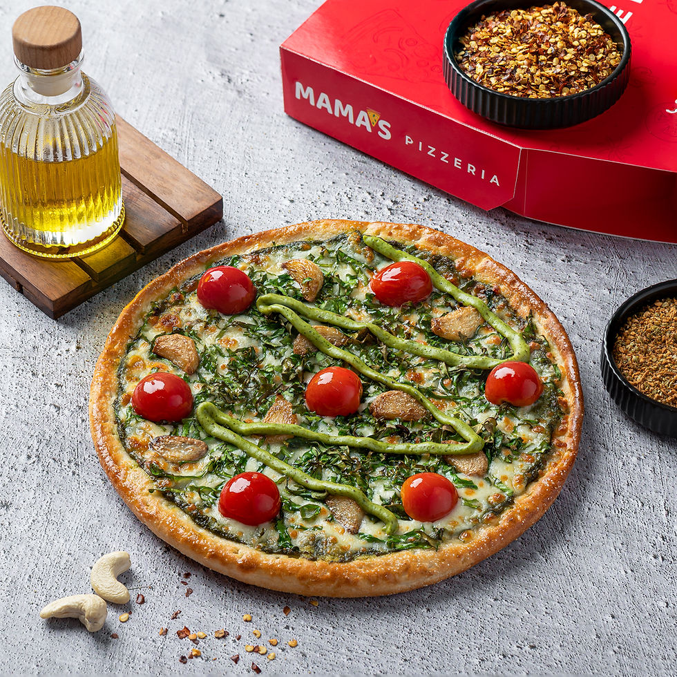 Pesto Chicken (Non Veg Pizza) image