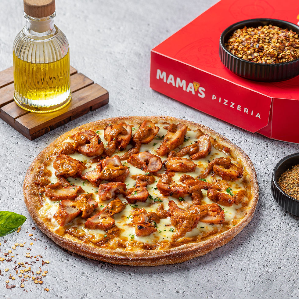 Butter Chicken (Non Veg Pizza) image