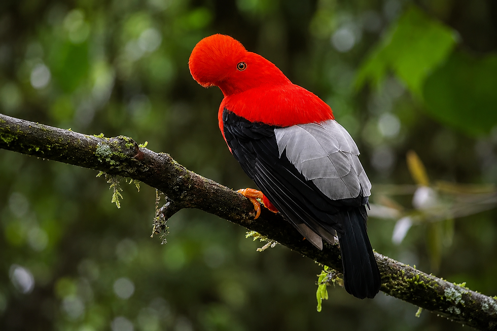 Andean Cock-of-the-rock ©Jorge Luna