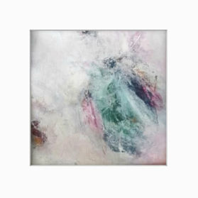 Abstract painting by Debra Battersby, expressive and textural